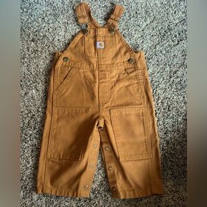 Carhartt Brown Bib Overalls (6 Months)